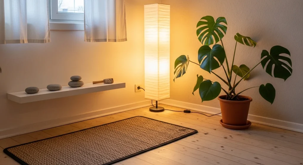 Meditation corner apartment