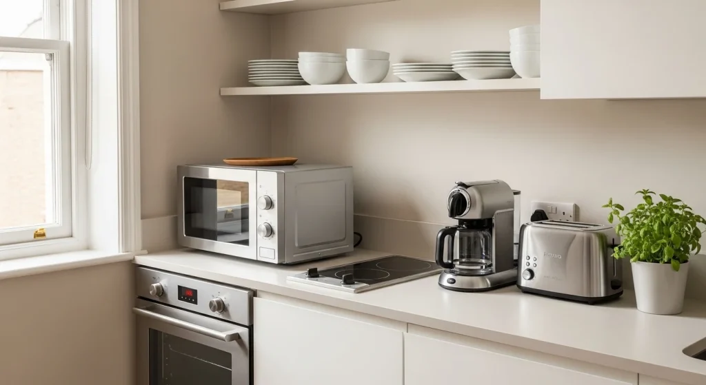 Appliance corner kitchen