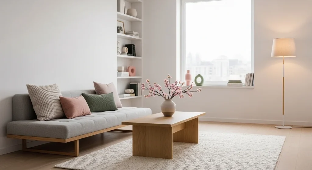 Clutter free surfaces for luxury look