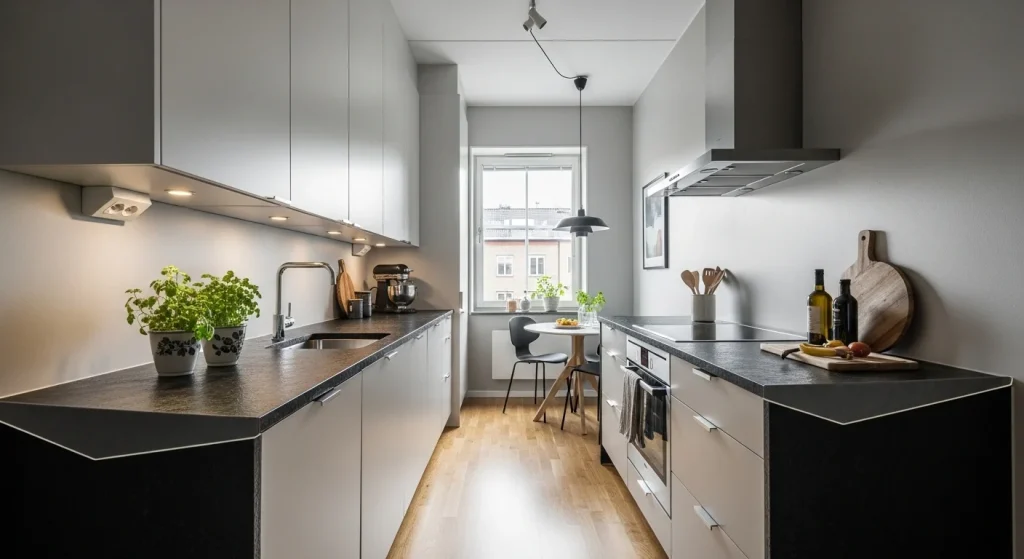 Kitchen counter edge decor