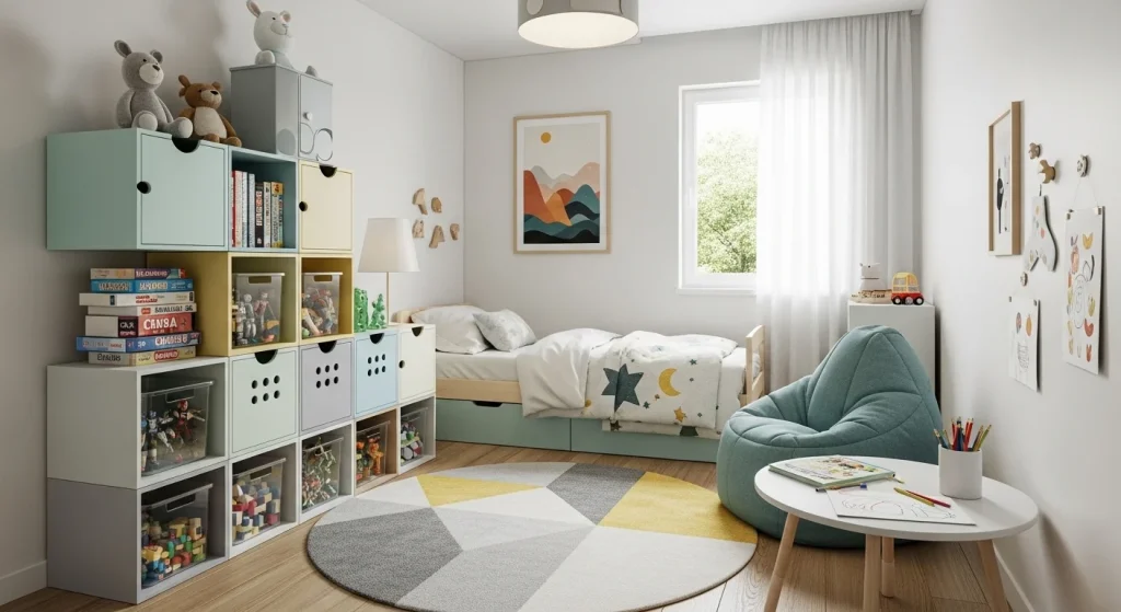 Stackable storage kids