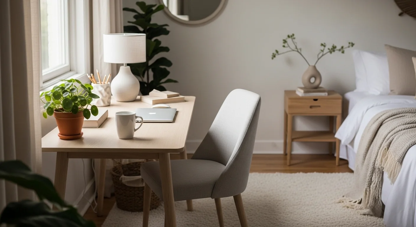 small apartment aesthetic workspace ideas