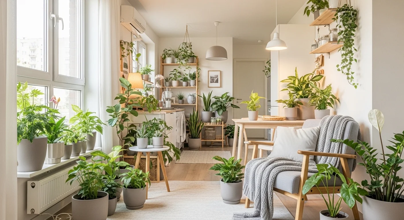 Small apartment indoor garden ideas