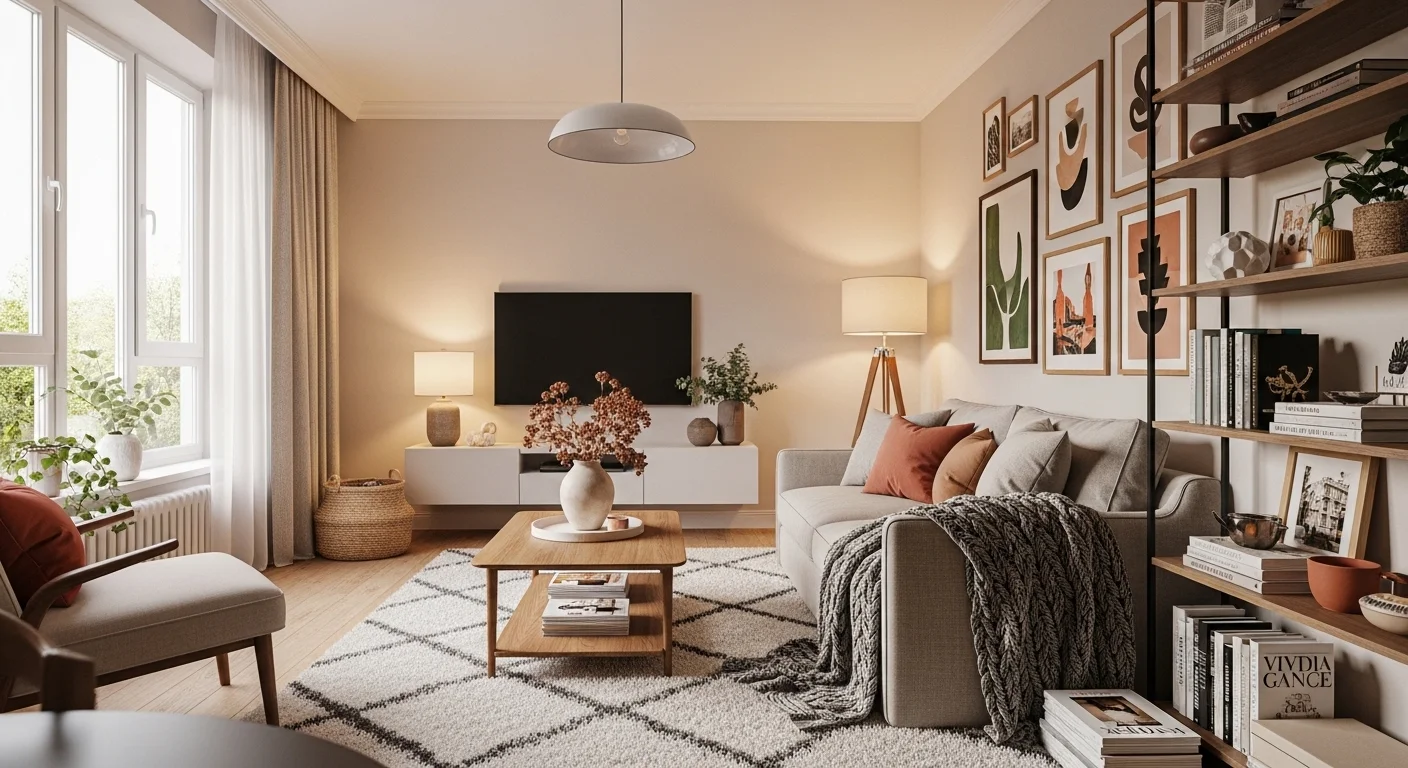 Small Apartment Living Room Ideas That Feel Personal and Unique