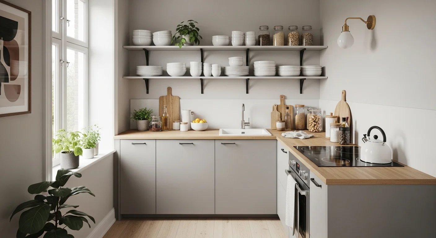 Small Apartment Kitchen Corner Ideas That Look Clean and Aesthetic