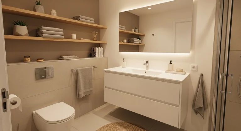 23 Small Apartment Bathroom Hacks for a Clutter Free and Organized Space