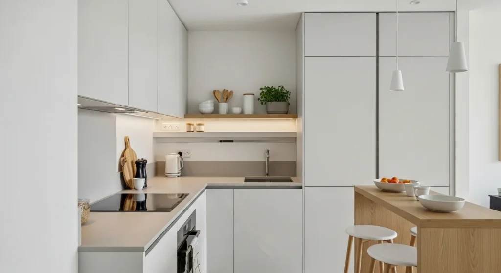 small apartment kitchen zones ideas for better workflow