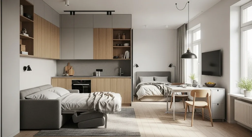 small apartment space saving ideas for everyday living