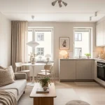 small apartment neutral decor ideas