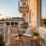 small apartment balcony setup ideas that feel relaxing
