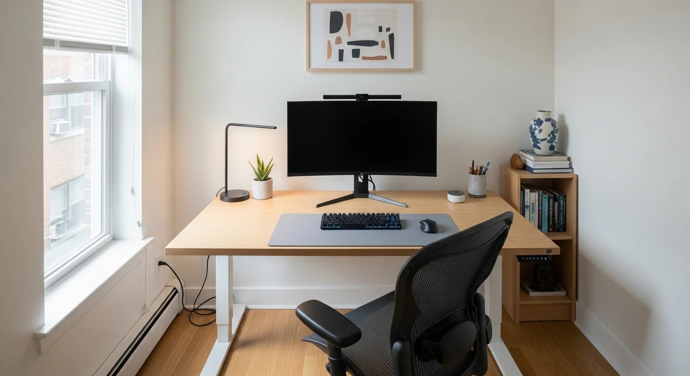small apartment workspace setup ideas