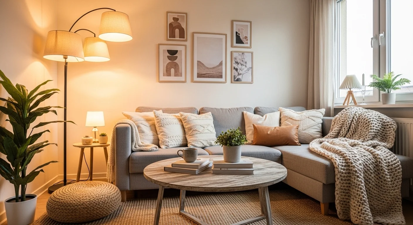 Small Apartment Living Room Corner Setups That Feel Cozy