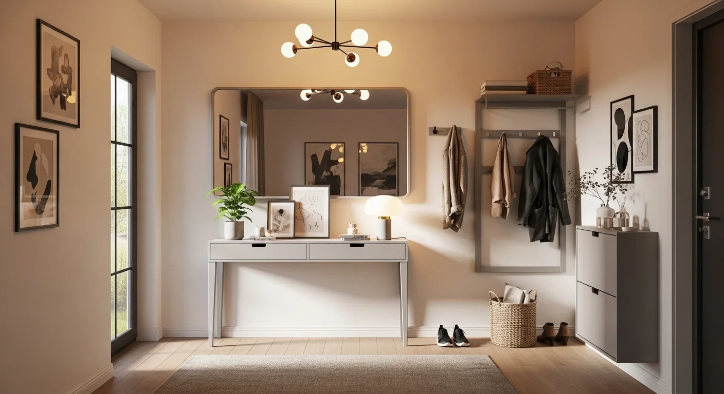 Small Apartment Entryway Ideas That Make a Strong First Impression