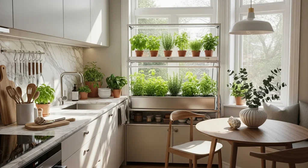 Indoor Herb Garden Ideas for Fresh Cooking All Year