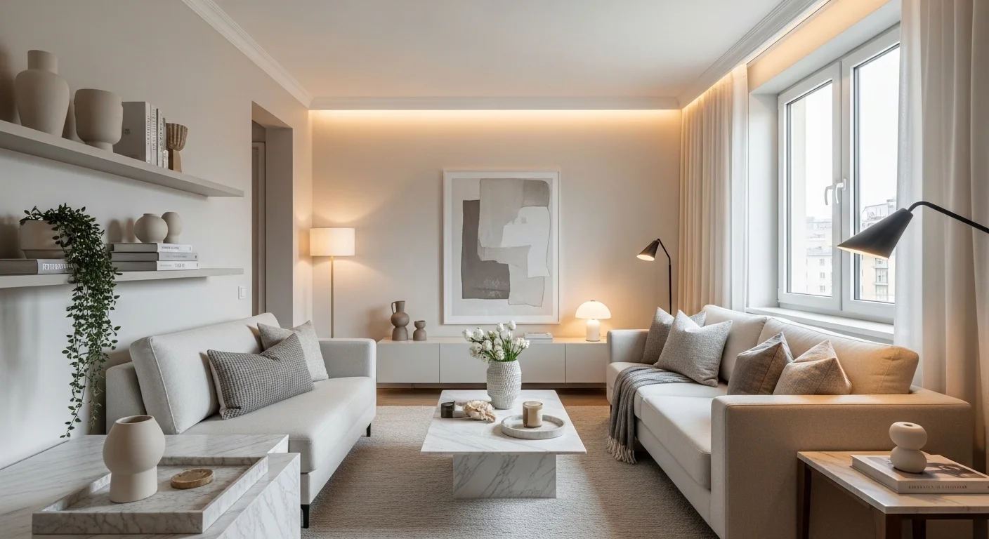 Small Apartment Soft Luxury Ideas