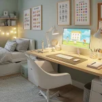 small apartment kids study corner ideas