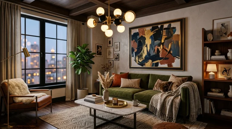 17 Small Apartment Living Room Ideas With Bold Statement Details