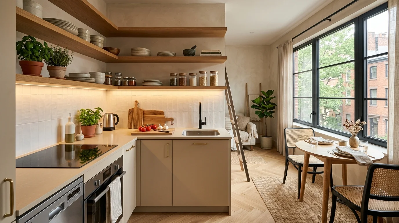Small Apartment Kitchen Ideas That Make Cooking Feel Easier