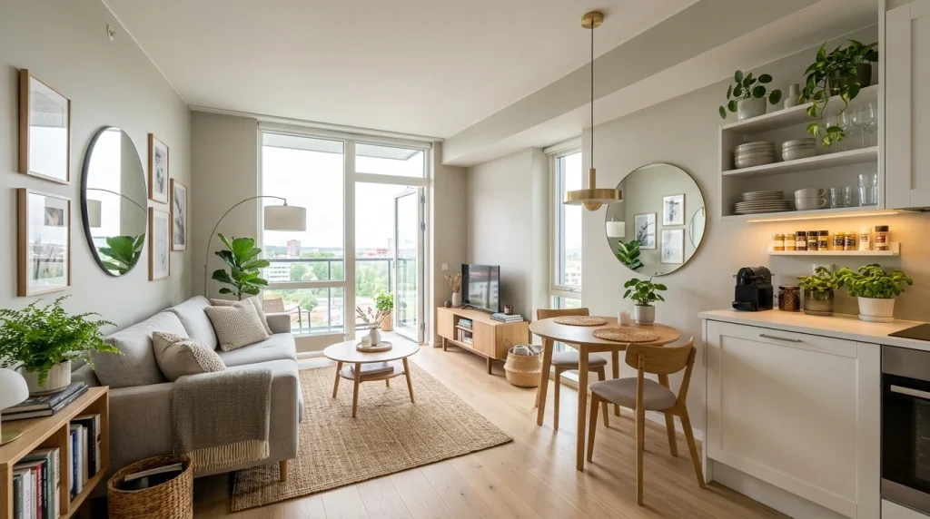 18 Small Apartment Ideas That Free Up Space Without Removing Anything